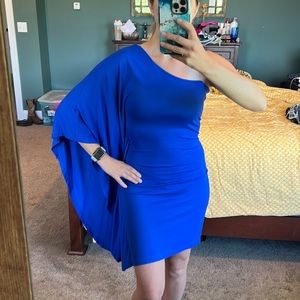 Express one sleeve dress